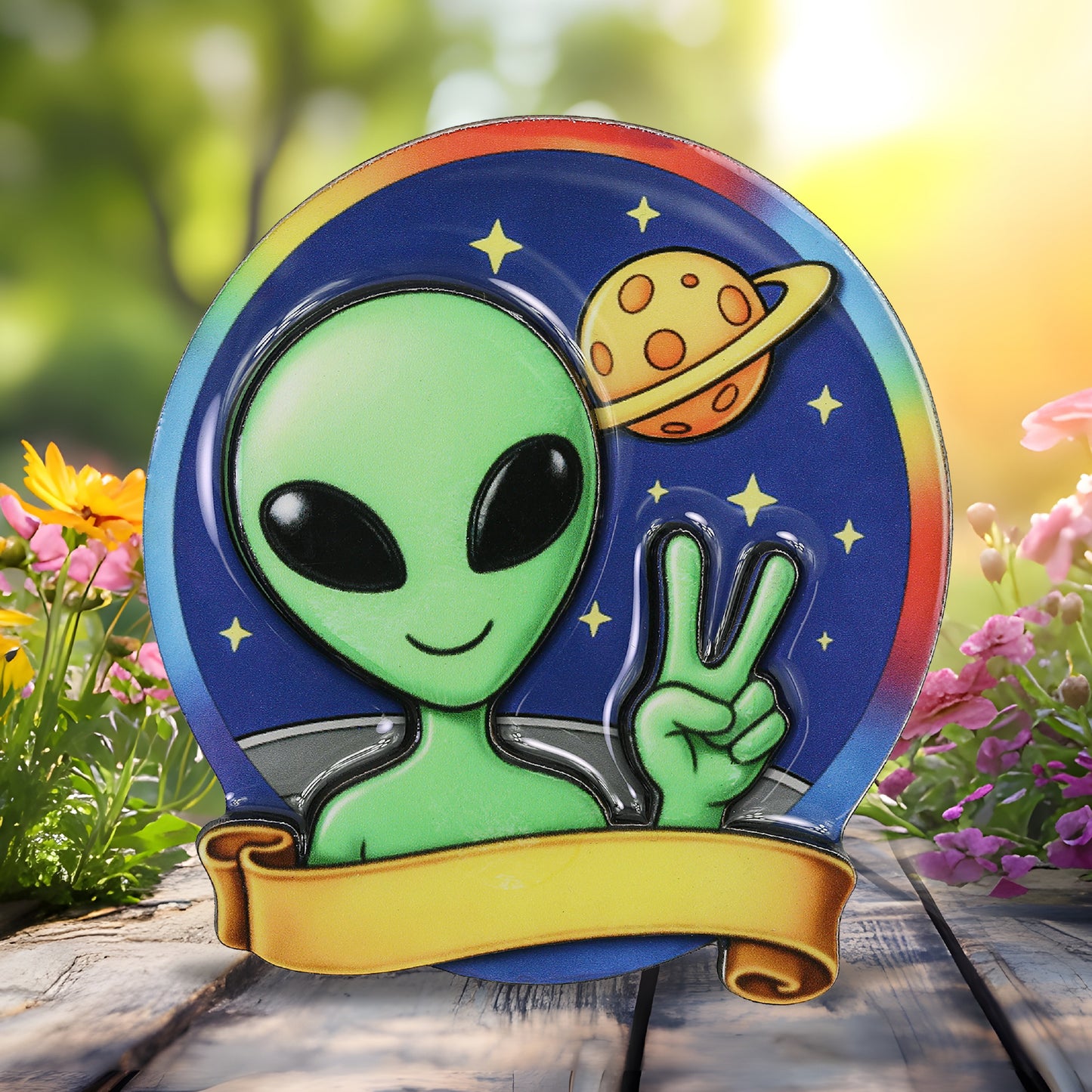 MDF EPOXY MAGNET - ALIEN