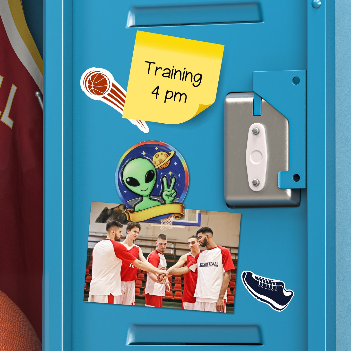 MDF EPOXY MAGNET - ALIEN