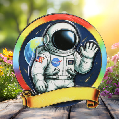 MDF EPOXY MAGNET - ASTRONAUT