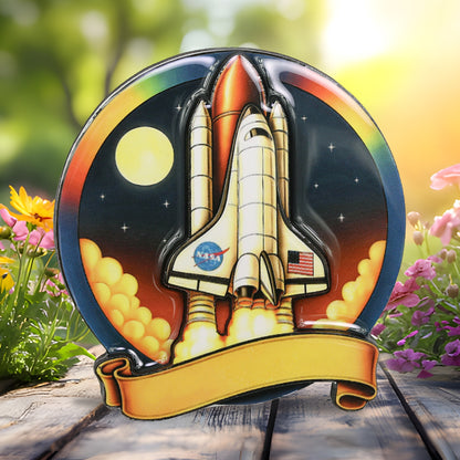 MDF EPOXY MAGNET - SPACE SHUTTLE