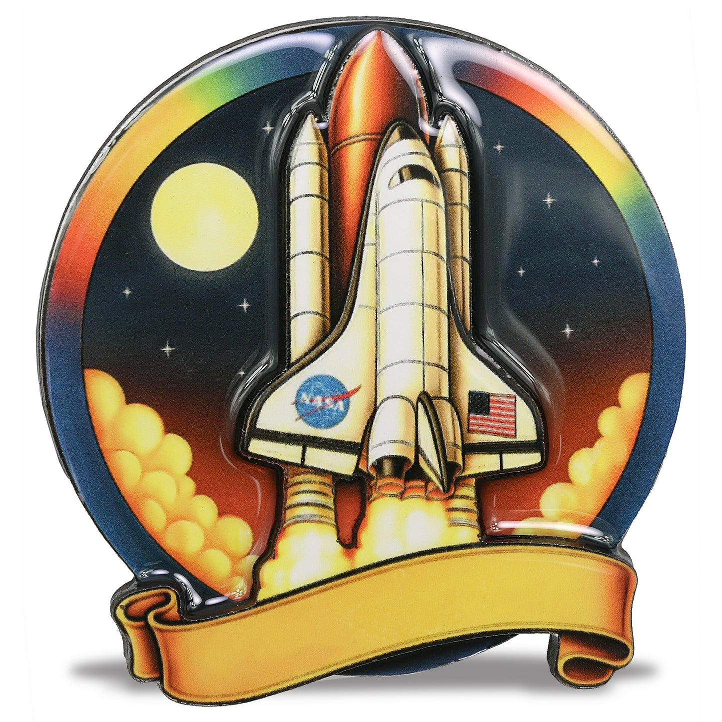 MDF EPOXY MAGNET - SPACE SHUTTLE