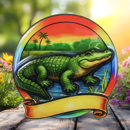 MDF EPOXY MAGNET - ALLIGATOR