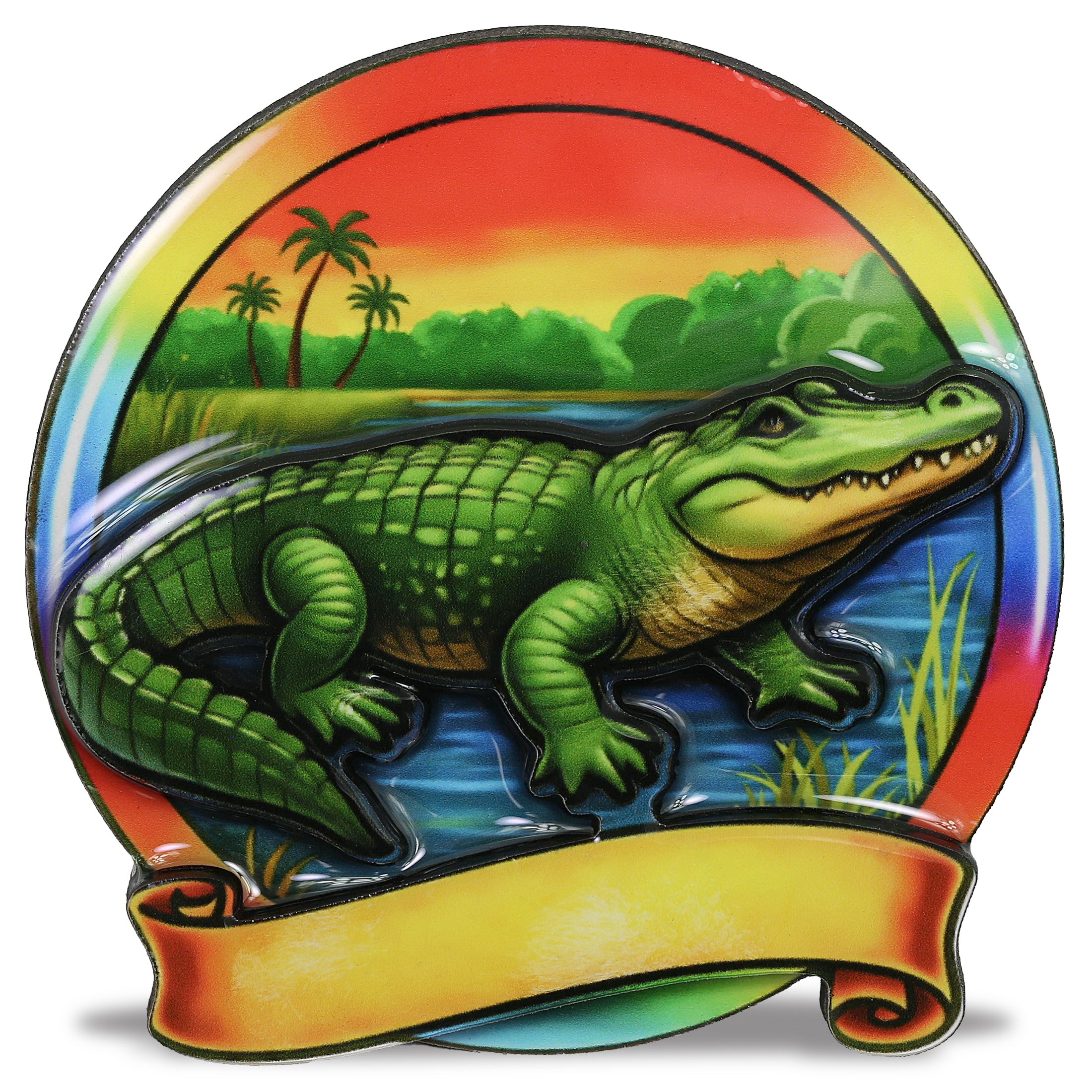 MDF EPOXY MAGNET - ALLIGATOR