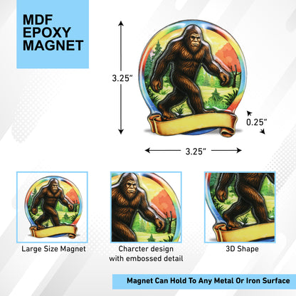 MDF EPOXY MAGNET - BIG FOOT
