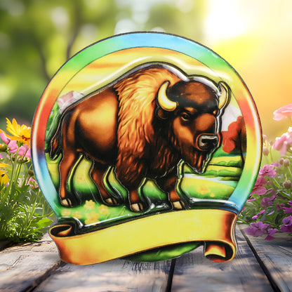 MDF EPOXY MAGNET - BUFFALO