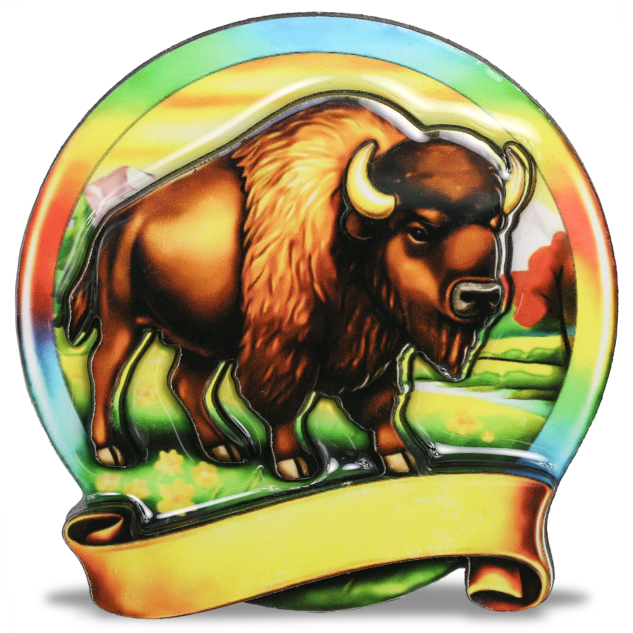 MDF EPOXY MAGNET - BUFFALO