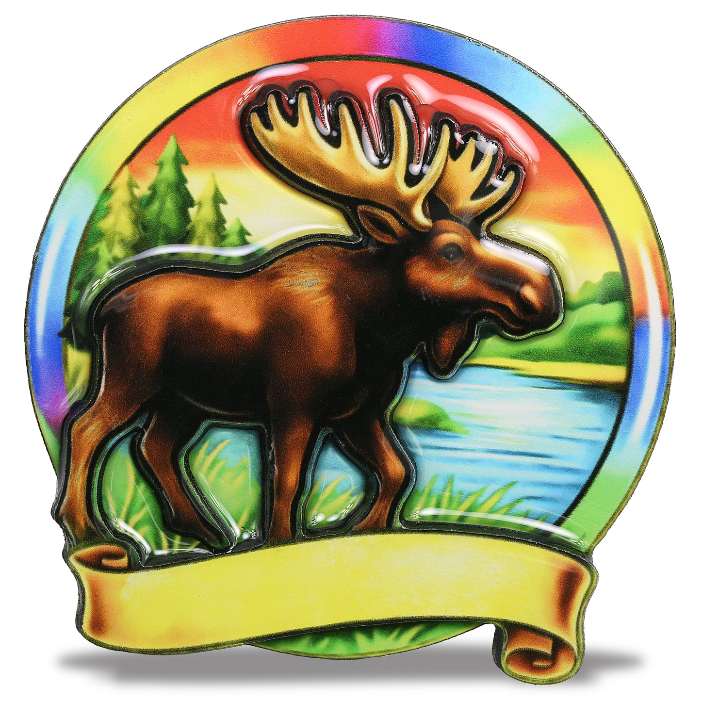 MDF EPOXY MAGNET - MOOSE