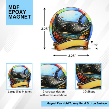 MDF EPOXY MAGNET - STINGRAY