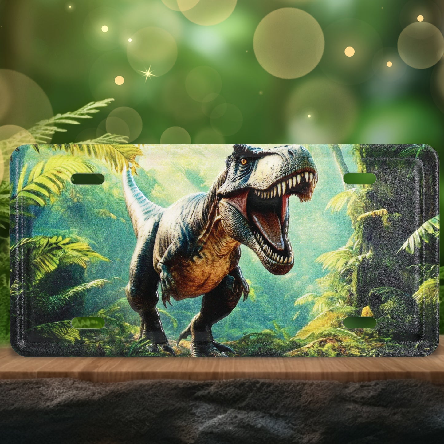 LICENSE PLATE MAGNET - T-REX