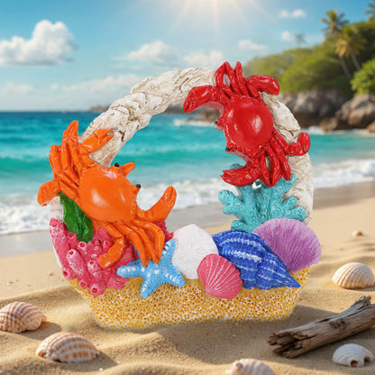 RESIN MAGNET - SAND REEF - CRAB