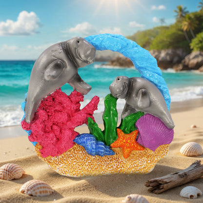 RESIN MAGNET - SAND REEF - MANATEE