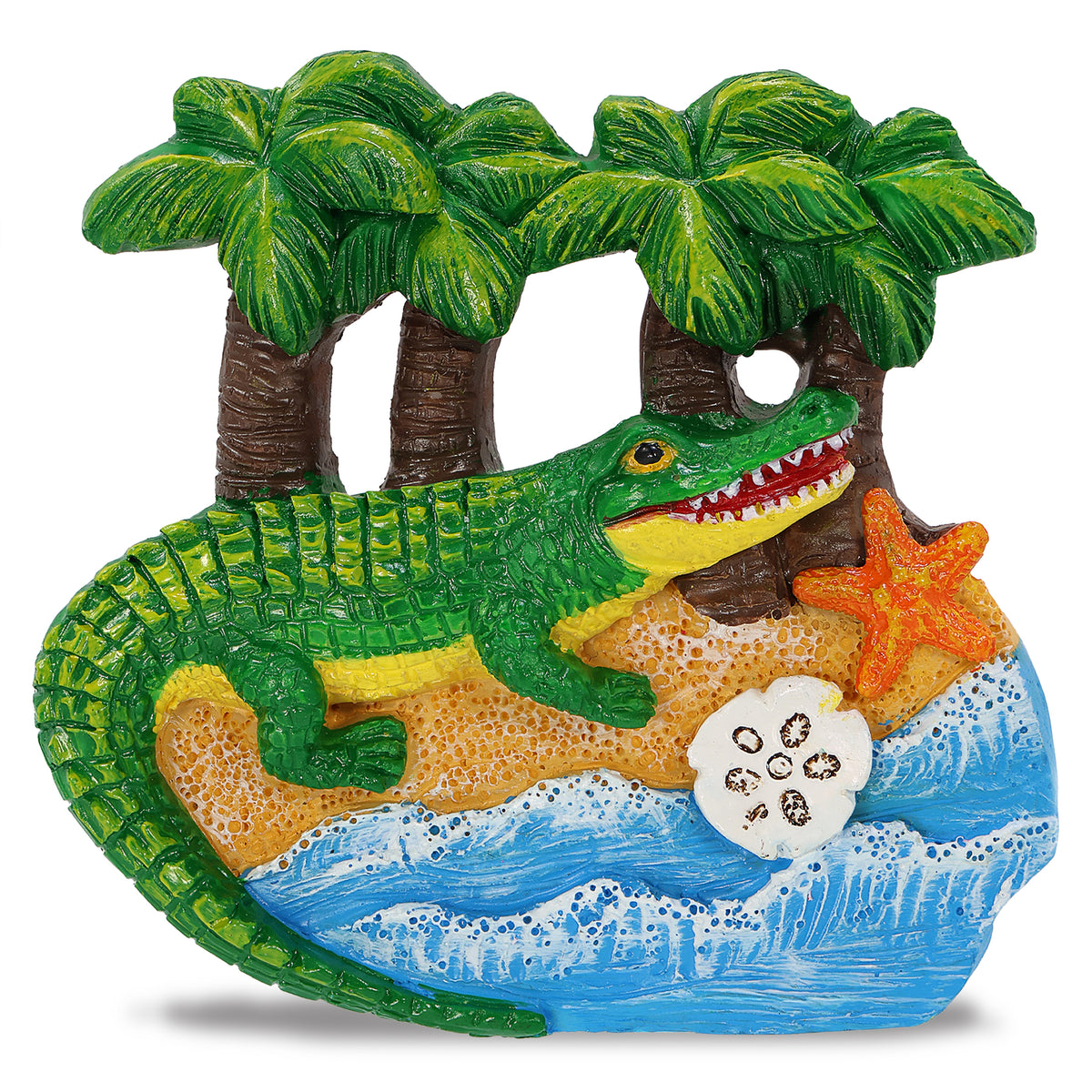 RESIN MAGNET - SAND REEF - ALLIGATOR