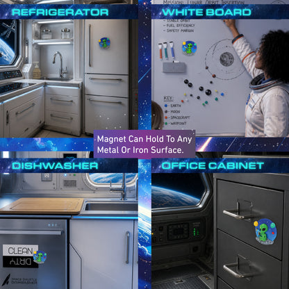 RESIN MAGNET - ALIEN