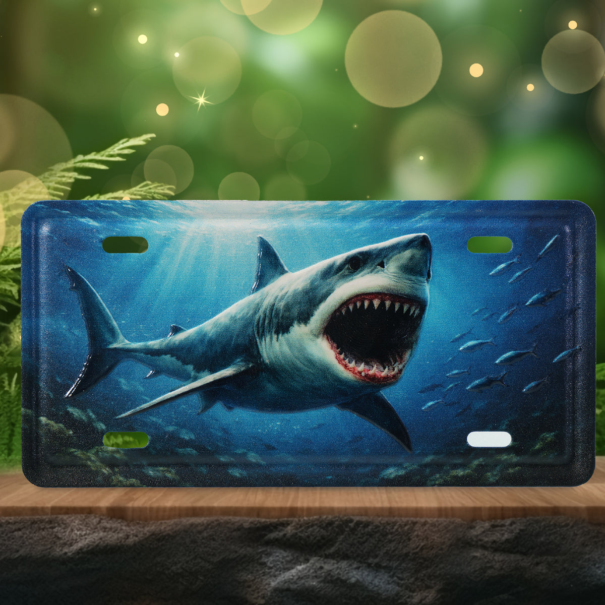 LICENSE PLATE MAGNET - SHARK