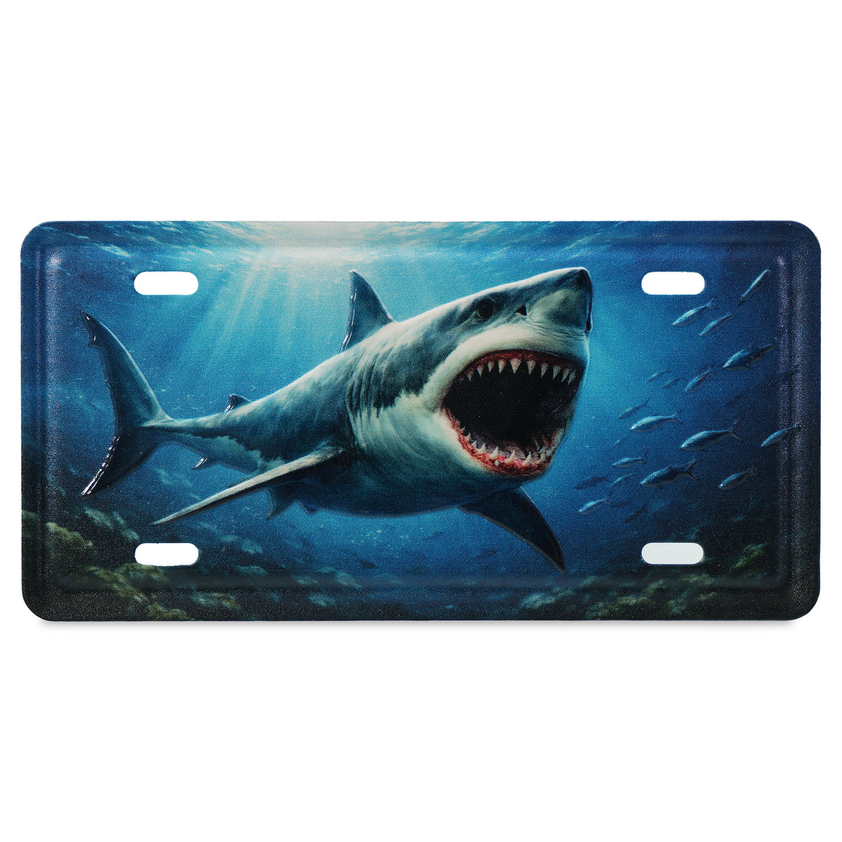 LICENSE PLATE MAGNET - SHARK