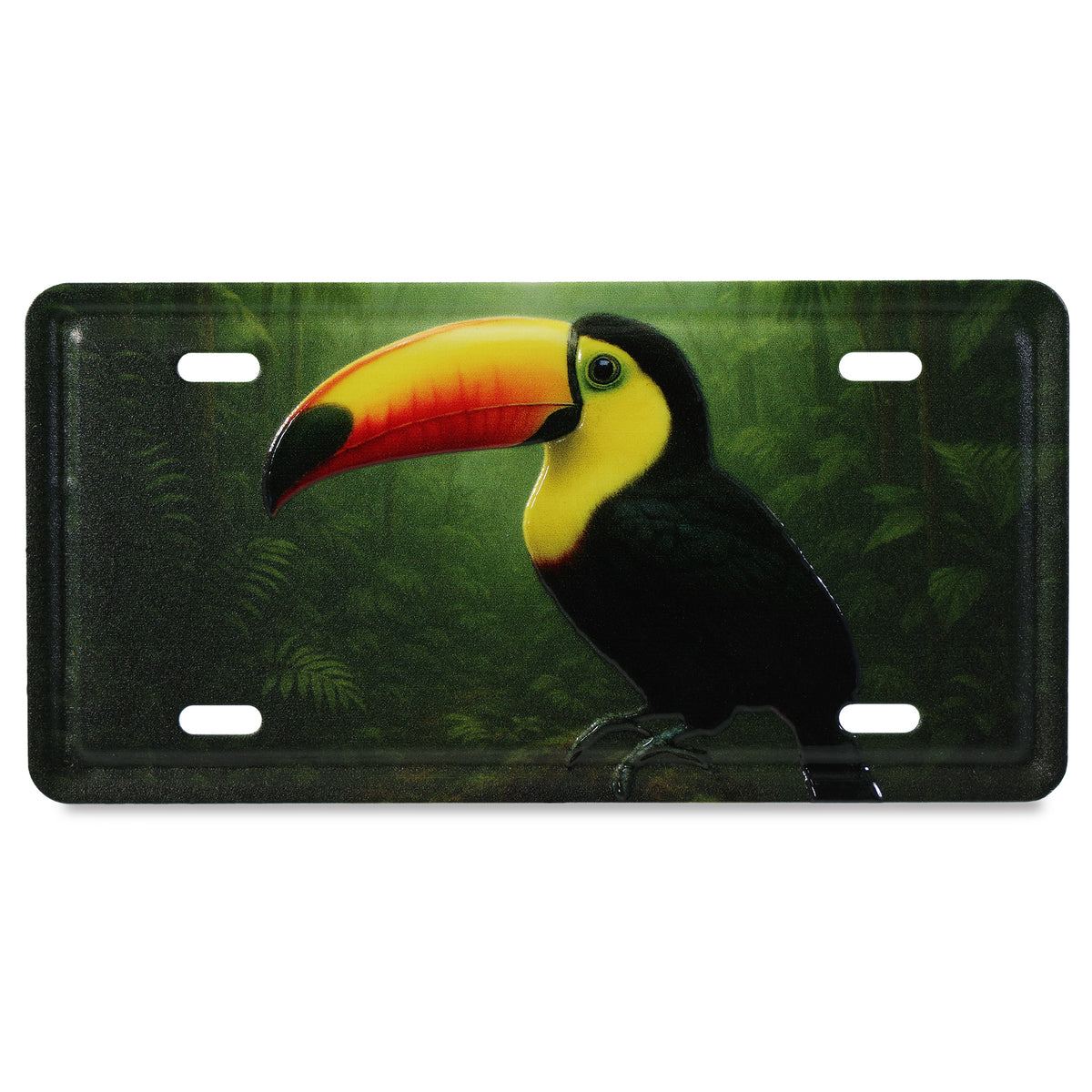 LICENSE PLATE MAGNET - TOUCAN