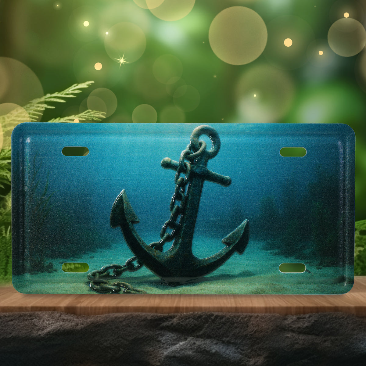 LICENSE PLATE MAGNET - ANCHOR