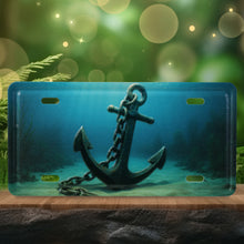 LICENSE PLATE MAGNET - ANCHOR