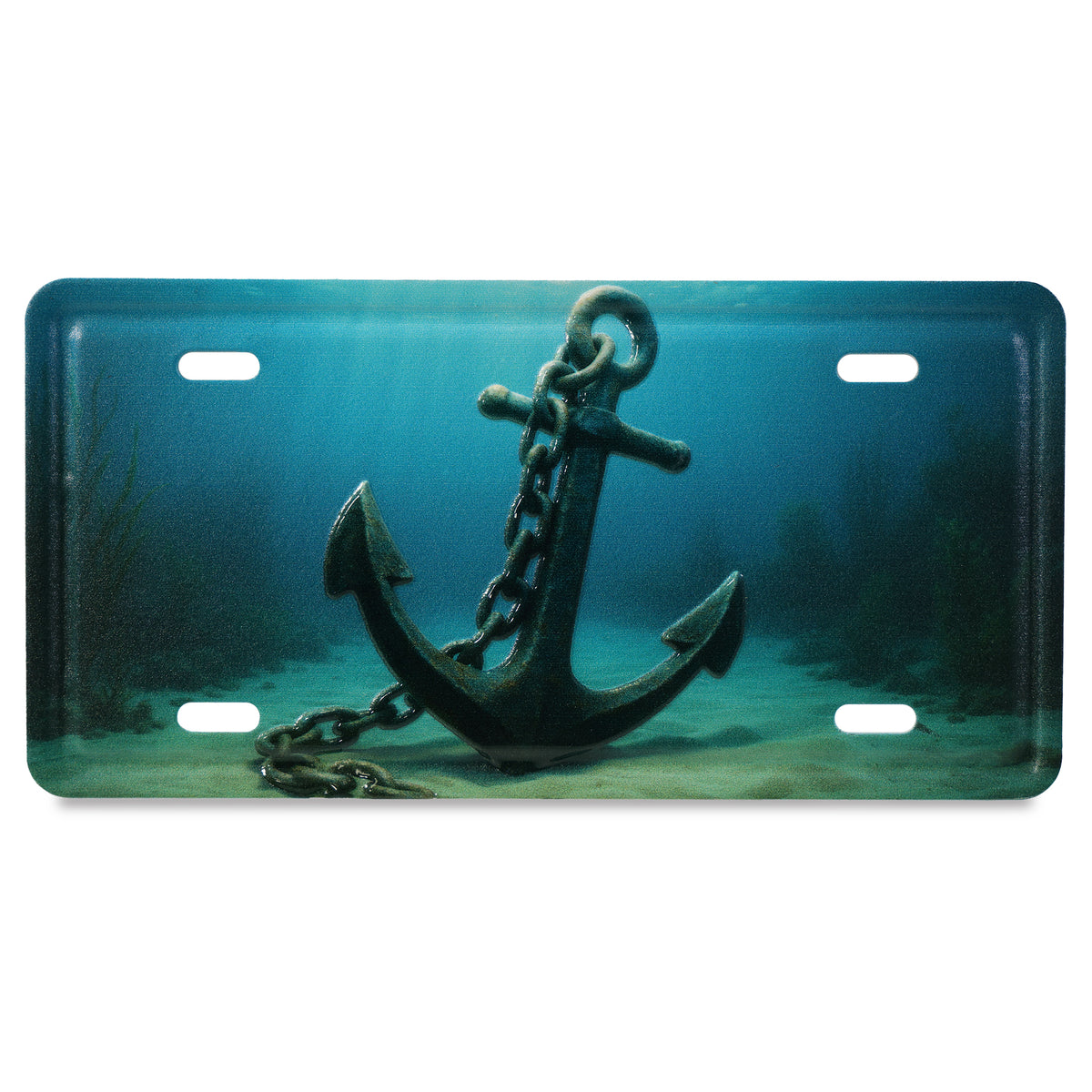 LICENSE PLATE MAGNET - ANCHOR