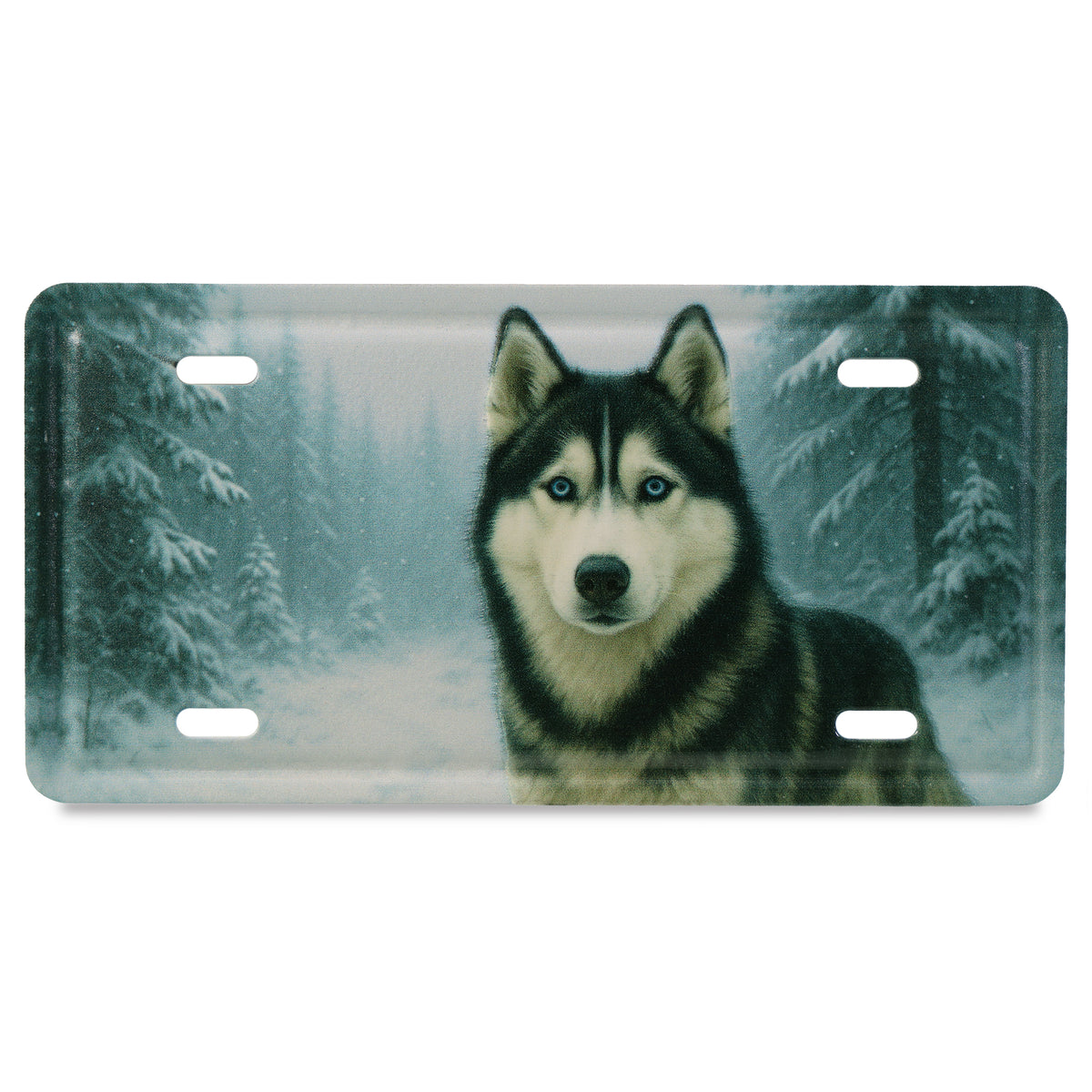LICENSE PLATE MAGNET - HUSKY