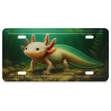LICENSE PLATE MAGNET - UNDERWATER AXOLOTL