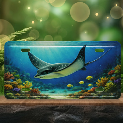 LICENSE PLATE MAGNET - STINGRAY
