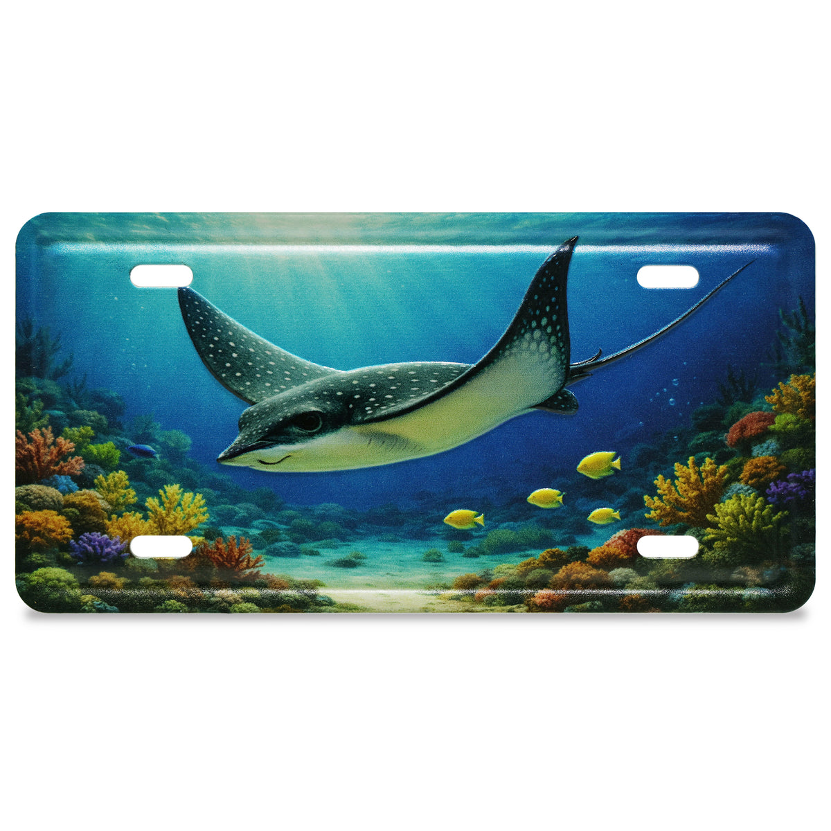 LICENSE PLATE MAGNET - STINGRAY