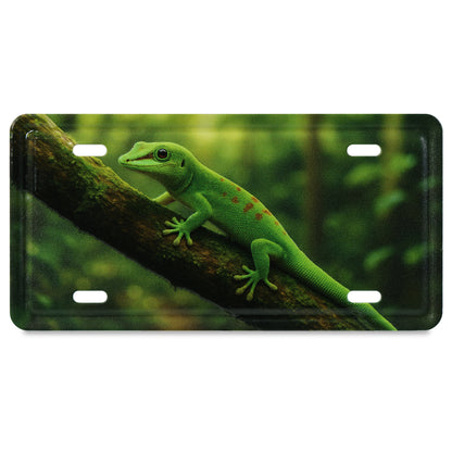 LICENSE PLATE MAGNET - GECKO