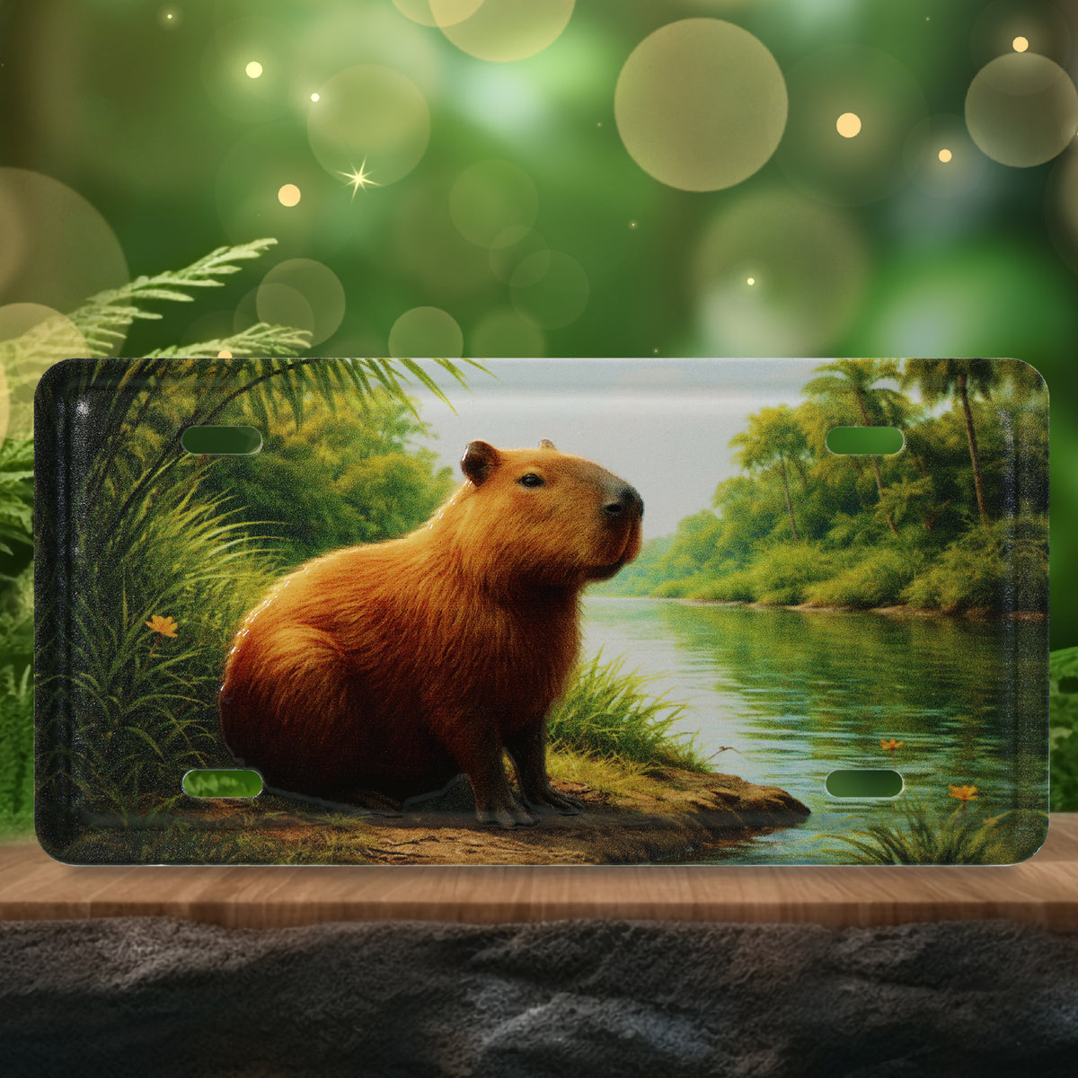 LICENSE PLATE MAGNET - CAPYBARA