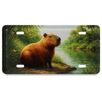 LICENSE PLATE MAGNET - CAPYBARA
