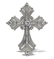 SPARKLING MAGNETS - FLEUR DE LIS CROSS