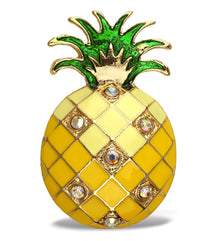 GOLD SPARKLING MAGNETS - PINEAPPLE