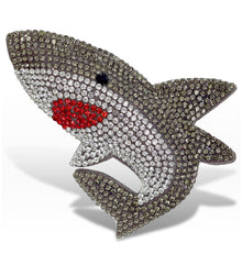 SPARKLING RHINESTONES MAGNETS - SHARK