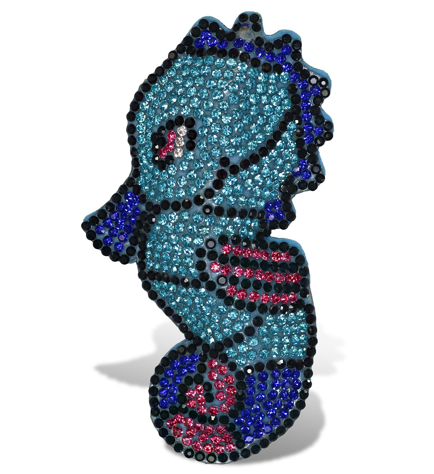 SPARKLING RHINESTONES MAGNETS - SEAHORSE