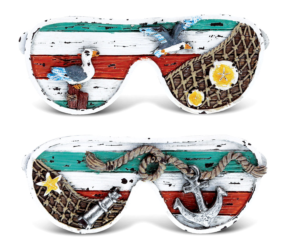 NAUTICAL OCEAN MAGNET - SUNGLASS