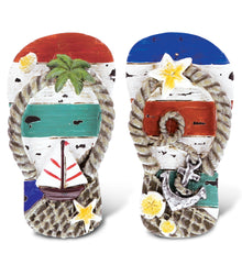 NAUTICAL OCEAN MAGNET - FLIP FLOP