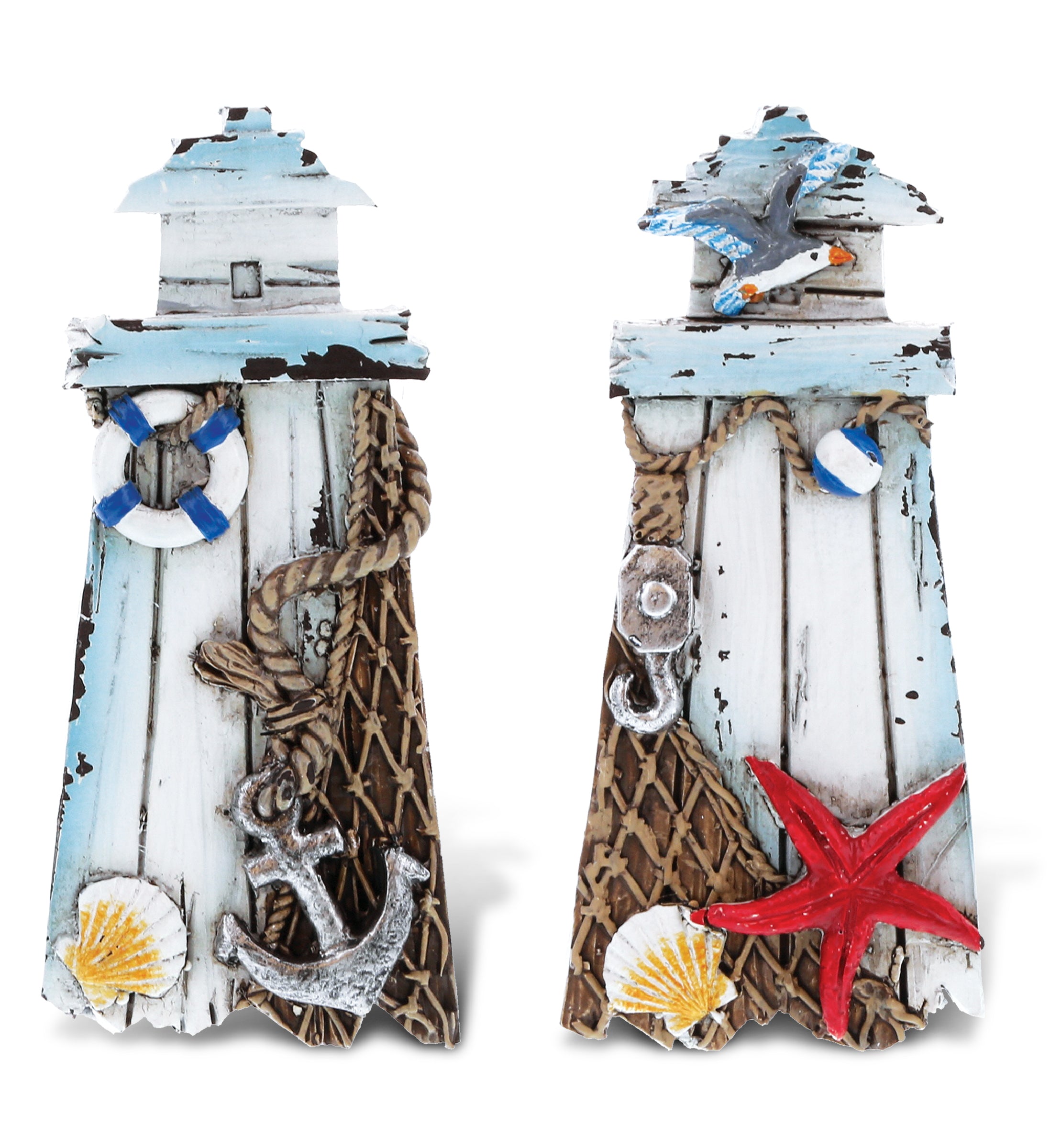 NAUTICAL BEACH MAGNET -  BEACH LIGHTHOUSE