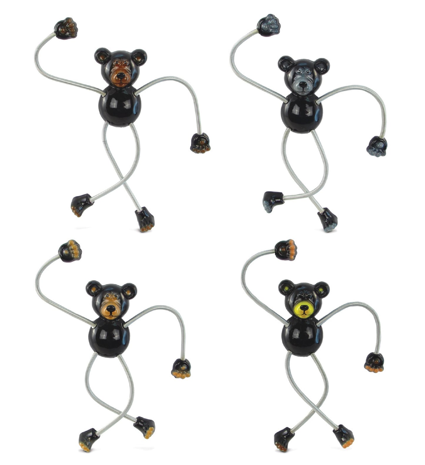 SPRINGY MAGNET - BLACK BEAR