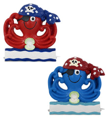 RESIN MAGNET - PIRATE OCTOPUS