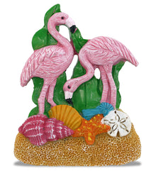 RESIN MAGNET - SAND CORAL - FLAMINGO