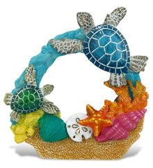 RESIN MAGNET - SAND REEF - SEA TURTLE