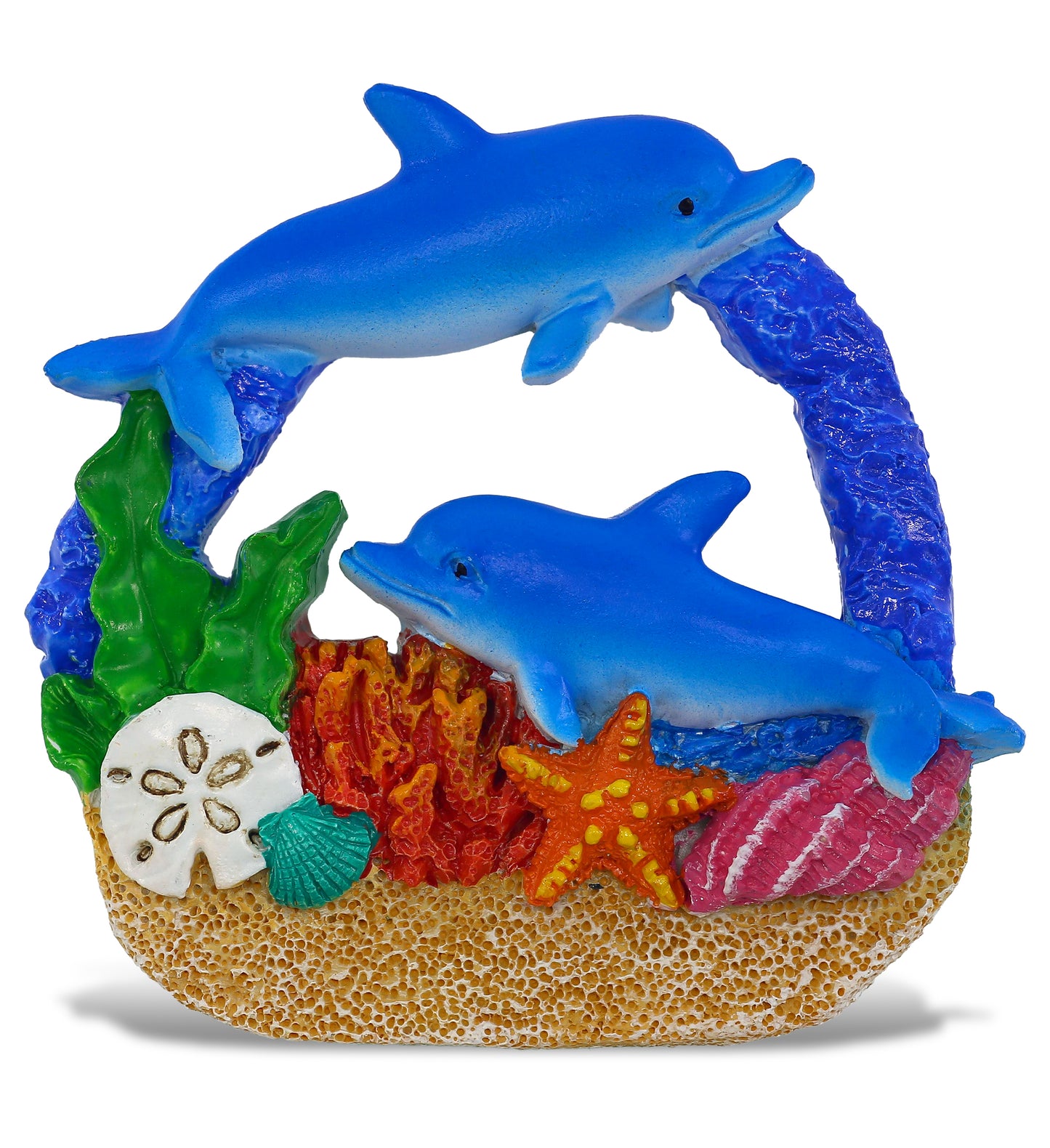RESIN MAGNET - SAND REEF - DOLPHIN