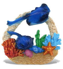 RESIN MAGNET - SAND REEF - RAY