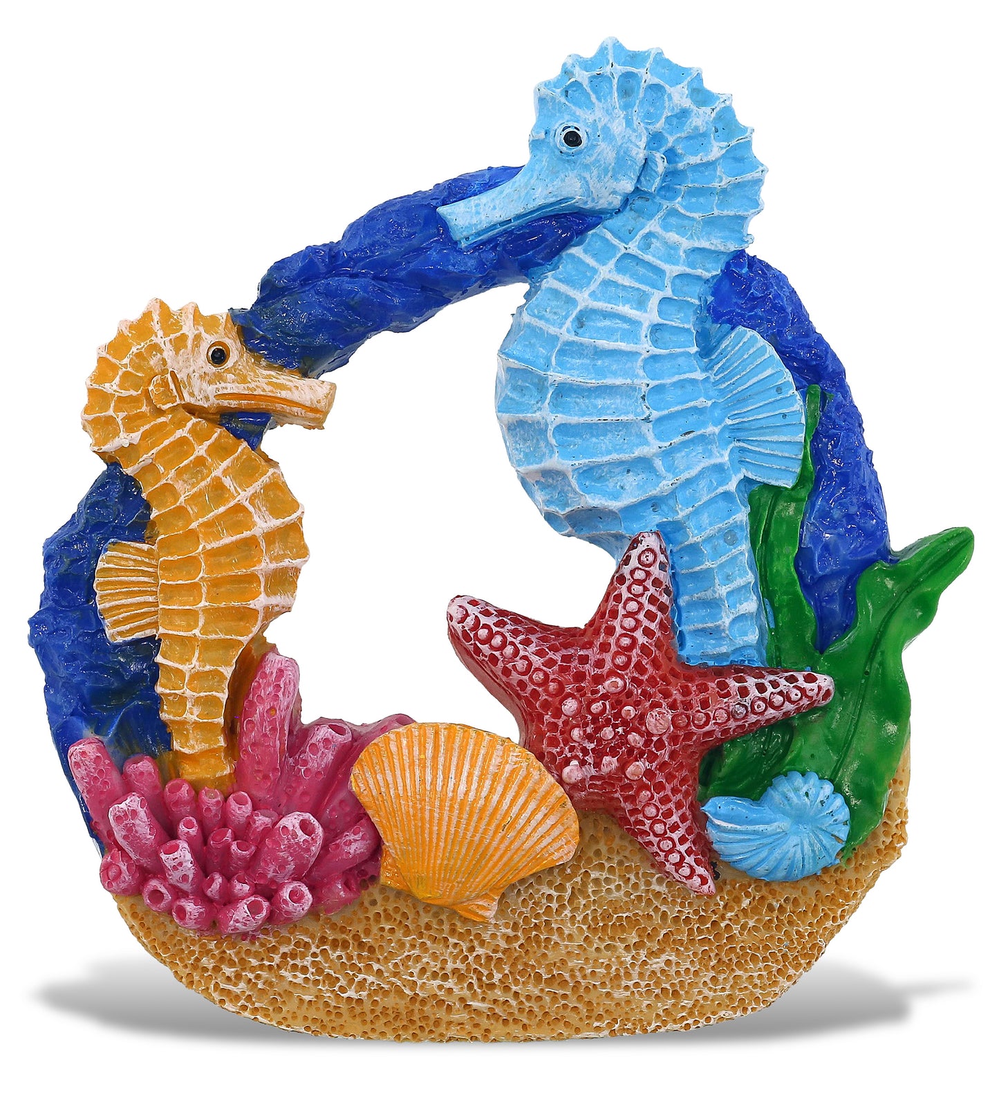 RESIN MAGNET - SAND REEF - SEAHORSE