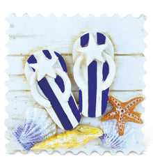 NAUTICAL MAGNET - BEACH SANDALS