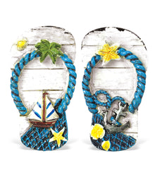 NAUTICAL BLUE MAGNET - FLIP FLOP