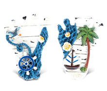 NAUTICAL BLUE MAGNET - FOOT