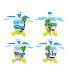 BEACHWOOD MAGNET - SEA TURTLE