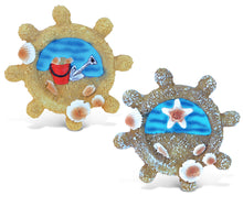 BLUE WAVE  MAGNETS - WHEEL