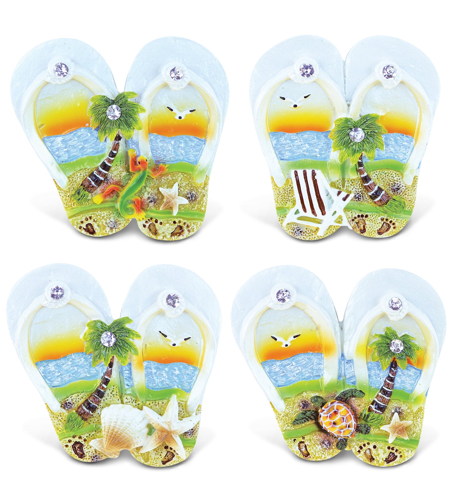 SUNSET MAGNETS - FLIP FLOPS